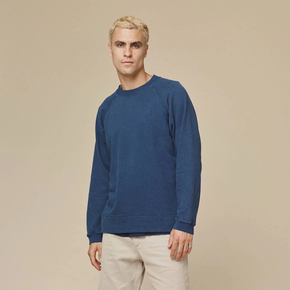 SOLD 💙 Jungmaven Sierra Raglan Sweatshirt Unisex XS - Picture 6 of 7